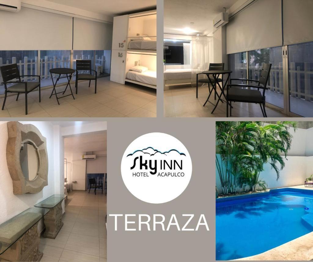 Sky Inn Acapulco Y Condominio Mediterrane Luaran gambar